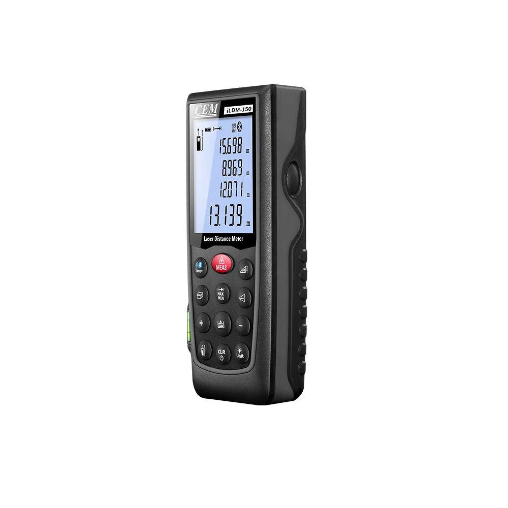 iLDM-150 229ft /70m Professional Laser Distance Meter with Bluetooth 4.0 APP Support laser rangefinder
iLDM-150 229ft /70m Professional Laser Distance Meter with Bluetooth 4.0 APP Support laser rangefinder