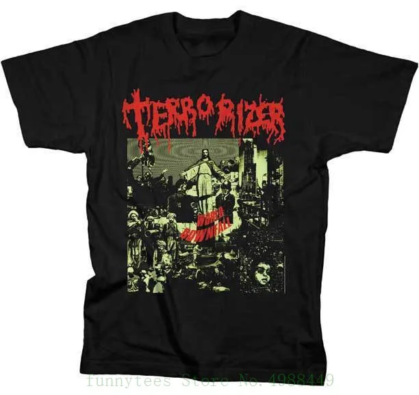 Terrorizer World Downfall Morbid Angel Napalm Death T Shirt Size Large L Sleeves Boy Cotton Anime T-Shirt
Terrorizer World Downfall Morbid Angel Napalm Death T Shirt Size Large L Sleeves Boy Cotton Anime T-Shirt