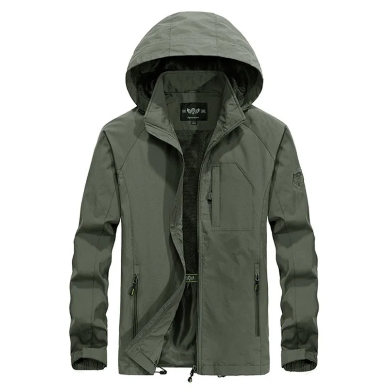 M-5XL Soft Shell Jacket Men's Waterproof Windproof Camo Thin Coat Hooded Solid Army Green Clothing
M-5XL Soft Shell Jacket Men's Waterproof Windproof Camo Thin Coat Hooded Solid Army Green Clothing