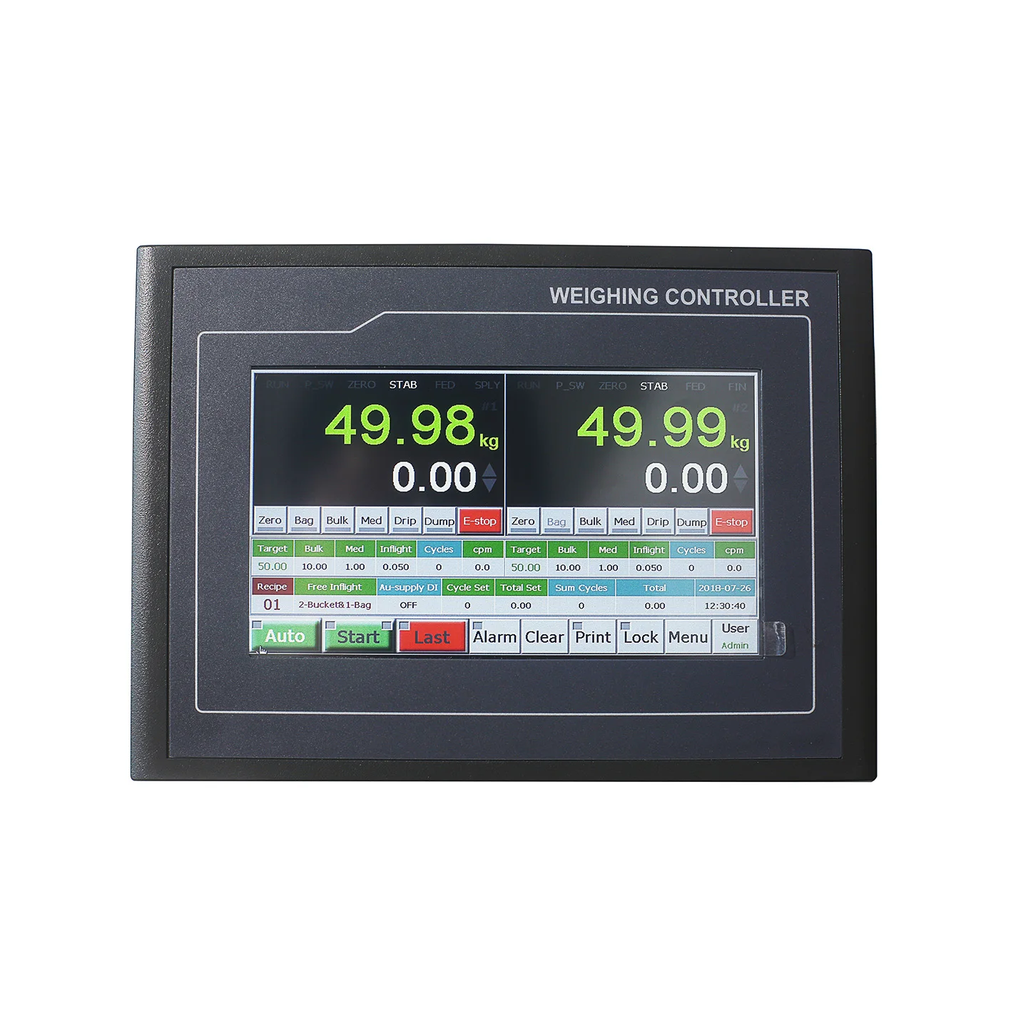 2-Scales/Hopper Weight Controller For Packing Machine Systems With 2 Weighing Hopper
2-Scales/Hopper Weight Controller For Packing Machine Systems With 2 Weighing Hopper