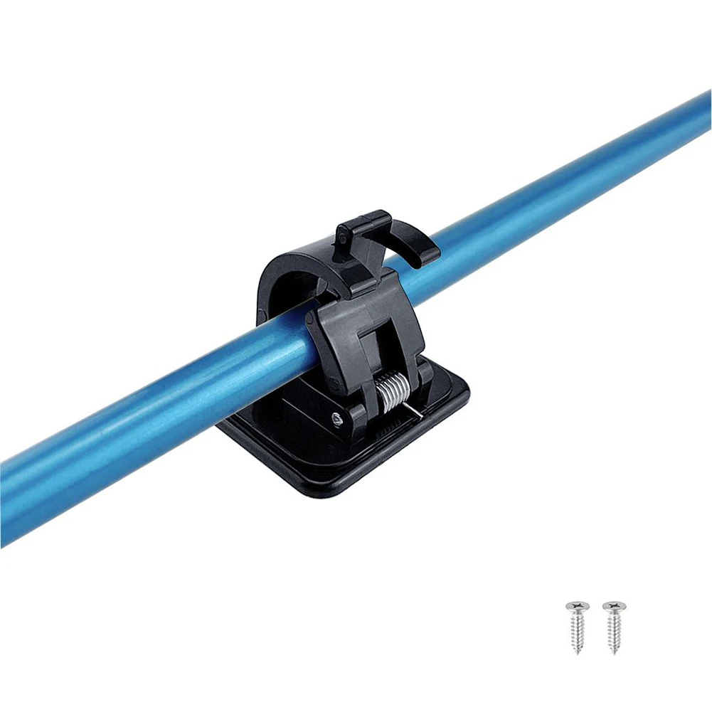 Прочная фиксирующая Пряжка, стойка для удочки, держатель, зажимы для удочек, самоклеящиеся, полезные, АБС, байонетный дизайн, рыболовная удочка 
Прочная фиксирующая Пряжка, стойка для удочки, держатель, зажимы для удочек, самоклеящиеся, полезные, АБС, байонетный дизайн, рыболовная удочка