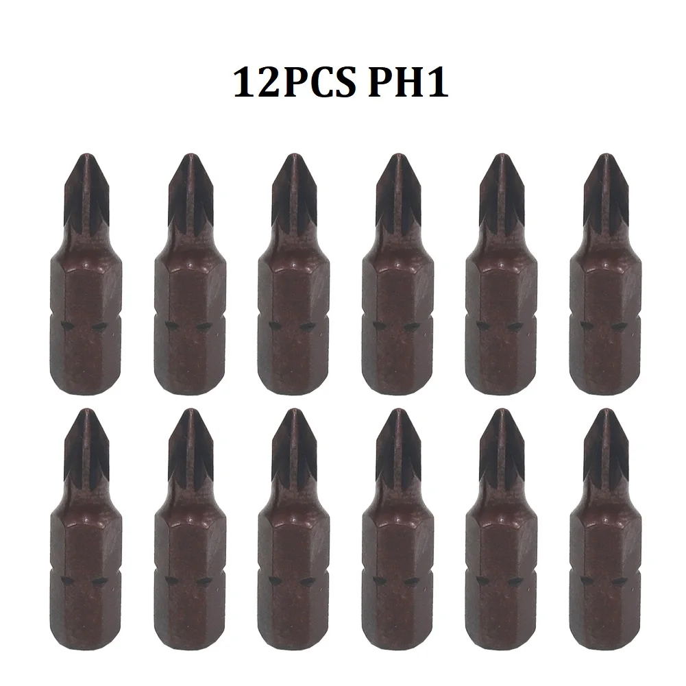12Pcs PZ1 PZ2 PZ3 Screwdriver Bits Set 6.35mm Shank 25mm Screwdrivers Drill Bits Tools Workshop Equipment Hand Tools Screw
12Pcs PZ1 PZ2 PZ3 Screwdriver Bits Set 6.35mm Shank 25mm Screwdrivers Drill Bits Tools Workshop Equipment Hand Tools Screw