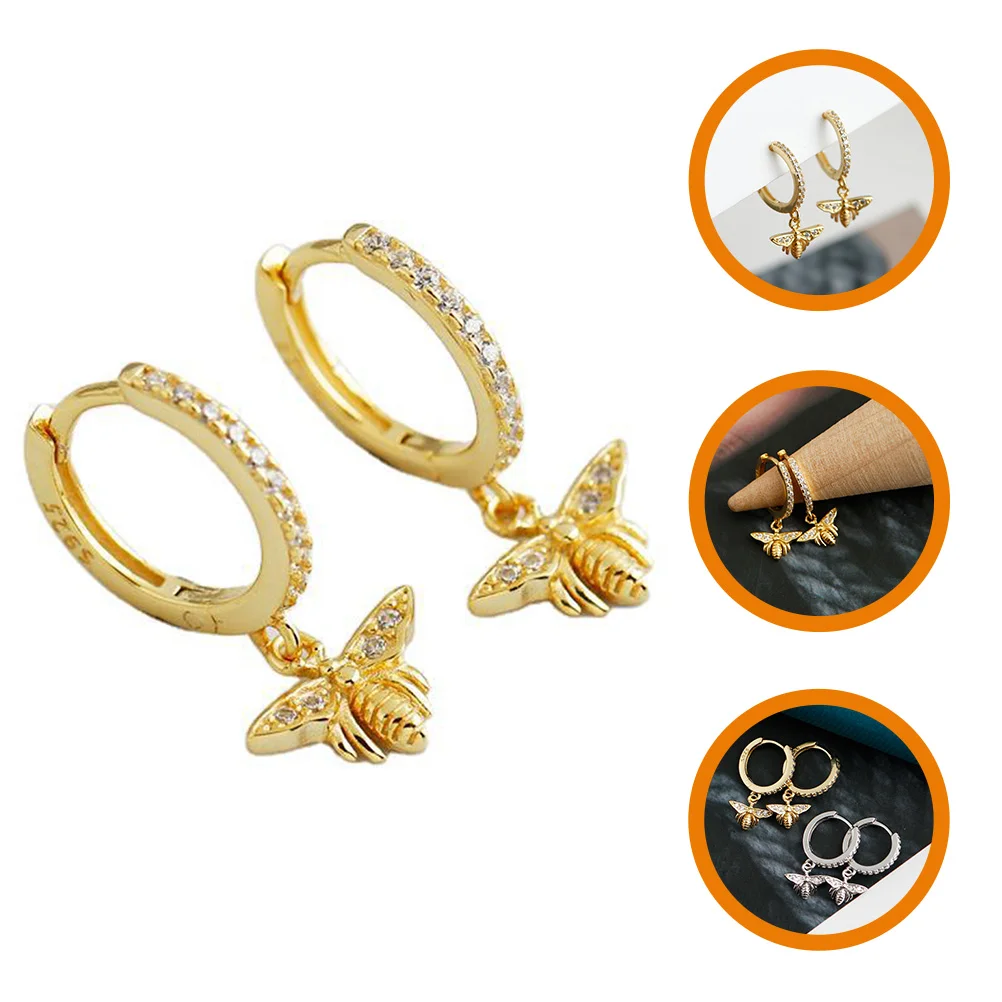 Charm Earrings Aesthetic Bee Fashion Jewelries Novelty Silver Womens Drop Woman Miss
Charm Earrings Aesthetic Bee Fashion Jewelries Novelty Silver Womens Drop Woman Miss
