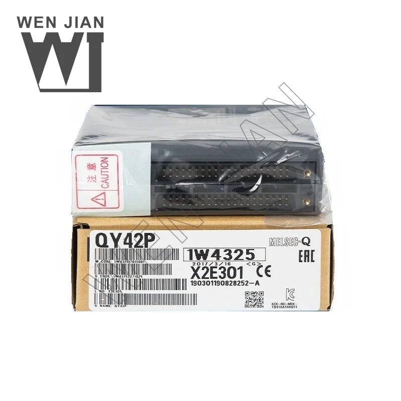 Выходной модуль QY42P plc Mitsubishi, программируемый логический контроллер Qy42p, модуль Ethernet plc
Выходной модуль QY42P plc Mitsubishi, программируемый логический контроллер Qy42p, модуль Ethernet plc