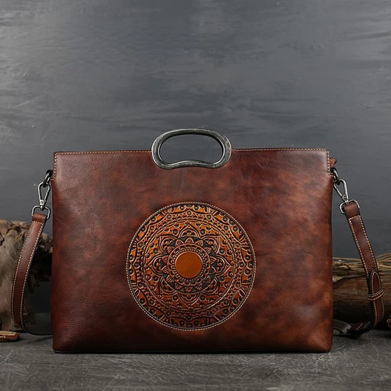 Retro Totem Women Handbag 2022 Summer Genuine Leather Tote Bag Ladies Leisure Large Capacity Nature Soft Cowhide Shoulder Bags
Retro Totem Women Handbag 2022 Summer Genuine Leather Tote Bag Ladies Leisure Large Capacity Nature Soft Cowhide Shoulder Bags