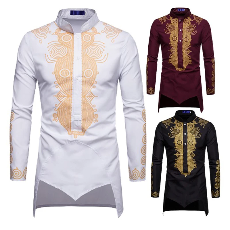 Мужские африканские костюмы Дашики, футболка с вышивкой, одежда, африканские платья, Vestido National Bazin богатая одежда для мужчин 
Мужские африканские костюмы Дашики, футболка с вышивкой, одежда, африканские платья, Vestido National Bazin богатая одежда для мужчин