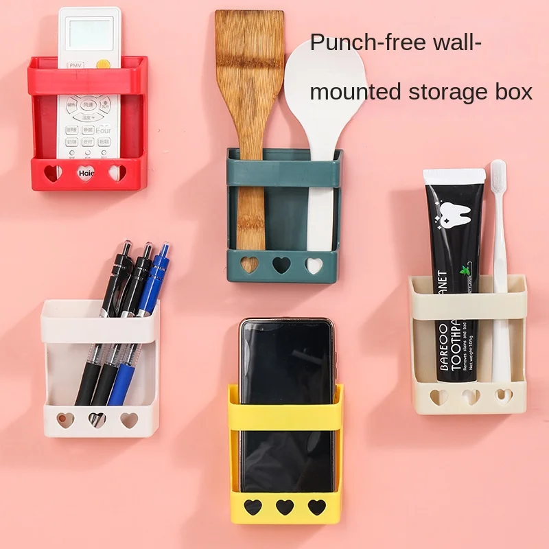 Multifunctional Wall-mounted Storage Box Punch-free Mobile Phone Remote Control Storage Rack Bathroom Wall Debris Storage Rack
Multifunctional Wall-mounted Storage Box Punch-free Mobile Phone Remote Control Storage Rack Bathroom Wall Debris Storage Rack