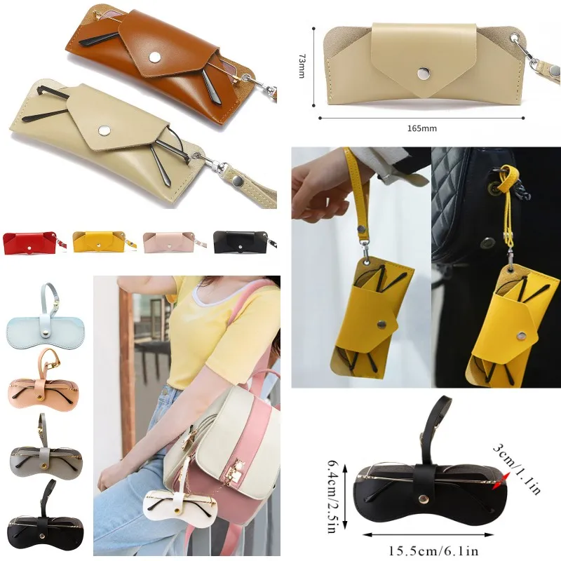 Hand Carry Bag Glasses Accessories Sunglasses Case Glasses Bag Glasses Case Decoration Portable Halter Solid Color PU Leather
Hand Carry Bag Glasses Accessories Sunglasses Case Glasses Bag Glasses Case Decoration Portable Halter Solid Color PU Leather