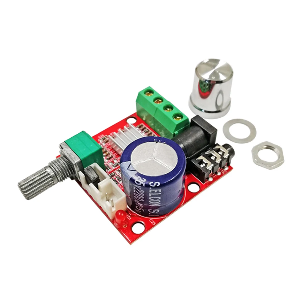12V 2X10W Hi-Fi PAM8610 Audio Stereo Amplifier Board Module Dual D Class Channel 20mA 20Hz to 50KHz DIY KIT
12V 2X10W Hi-Fi PAM8610 Audio Stereo Amplifier Board Module Dual D Class Channel 20mA 20Hz to 50KHz DIY KIT