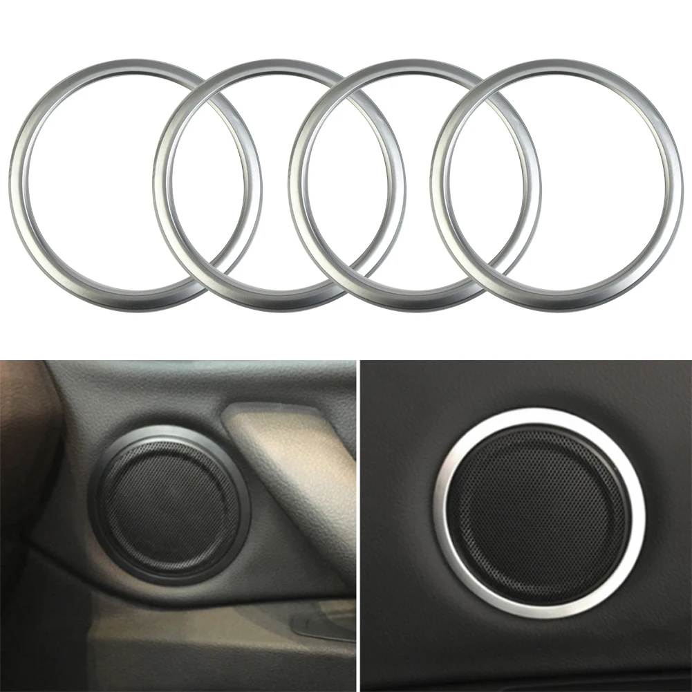 4pcs Front & Rear Speaker Ring Cover Brand New For BMW X1 F48 16-18 Stainless High Quality Door Speaker Cover Ring Trim Car Tool
4pcs Front & Rear Speaker Ring Cover Brand New For BMW X1 F48 16-18 Stainless High Quality Door Speaker Cover Ring Trim Car Tool