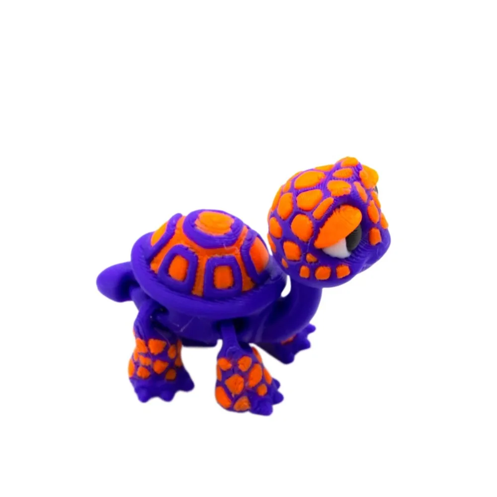 Пластиковая 3D-печатная модель черепахи, мультяшные изысканные игрушки для снятия стресса, подвижные суставы, украшения для рабочего стола, праздничные подарки
Пластиковая 3D-печатная модель черепахи, мультяшные изысканные игрушки для снятия стресса, подвижные суставы, украшения для рабочего стола, праздничные подарки