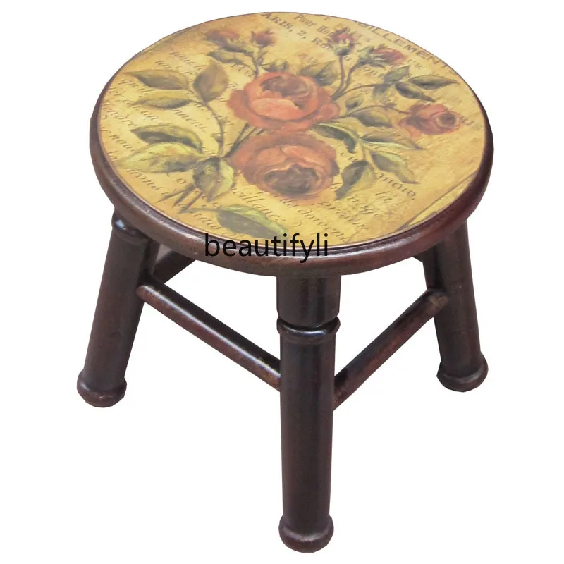 zqFashion round Stool European Shoe Changing Stool Creative Coffee Table Stool Children's Stool Low Stool Sofa Stool Bench Home
zqFashion round Stool European Shoe Changing Stool Creative Coffee Table Stool Children's Stool Low Stool Sofa Stool Bench Home
