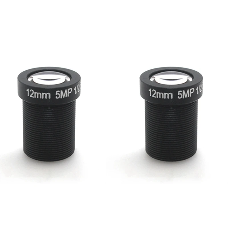 2X Single Board Camera Lens 12Mm 5MP HD Network Camera Lens CCTV LENS Camera Accessories
2X Single Board Camera Lens 12Mm 5MP HD Network Camera Lens CCTV LENS Camera Accessories