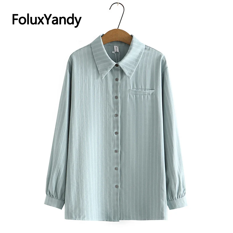 Striped Casual Women Shirts Plus Size 3XL 4XL Spring Autumn Long Sleeve Blouse Shirt KKFY6206
Striped Casual Women Shirts Plus Size 3XL 4XL Spring Autumn Long Sleeve Blouse Shirt KKFY6206