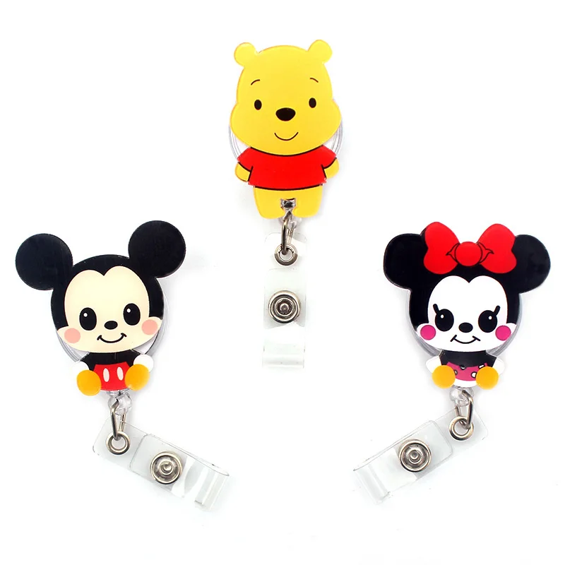 Выдвижной Бейдж из ПВХ в форме медведя из мультфильма Disney, офисные принадлежности для врачей и медведей, карточка с именем для мальчиков и д...
Выдвижной Бейдж из ПВХ в форме медведя из мультфильма Disney, офисные принадлежности для врачей и медведей, карточка с именем для мальчиков и д...