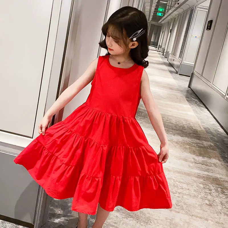 Girls Summer 2022 Dress Children's Princess Teens Fashion Vest Dresses Kids Clothes New Playful Cute Suspender Dress 12 Years
Girls Summer 2022 Dress Children's Princess Teens Fashion Vest Dresses Kids Clothes New Playful Cute Suspender Dress 12 Years