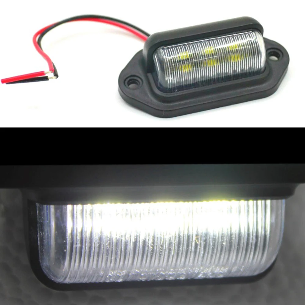 12-24V 6LED Truck License Plate Lights License Plate Lights Tail Lights Cargo Trailer Tail Lights Side Lights Lighting Lights
12-24V 6LED Truck License Plate Lights License Plate Lights Tail Lights Cargo Trailer Tail Lights Side Lights Lighting Lights