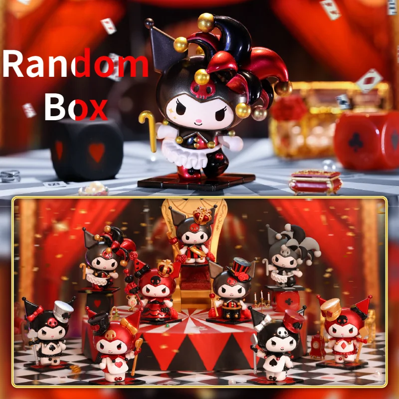 Sanrio Kawaii Cute Kuromi покер Королевство Джокер наряд коллекция фигурок модель крафт классика детские игрушки украшение Диона
Sanrio Kawaii Cute Kuromi покер Королевство Джокер наряд коллекция фигурок модель крафт классика детские игрушки украшение Диона
