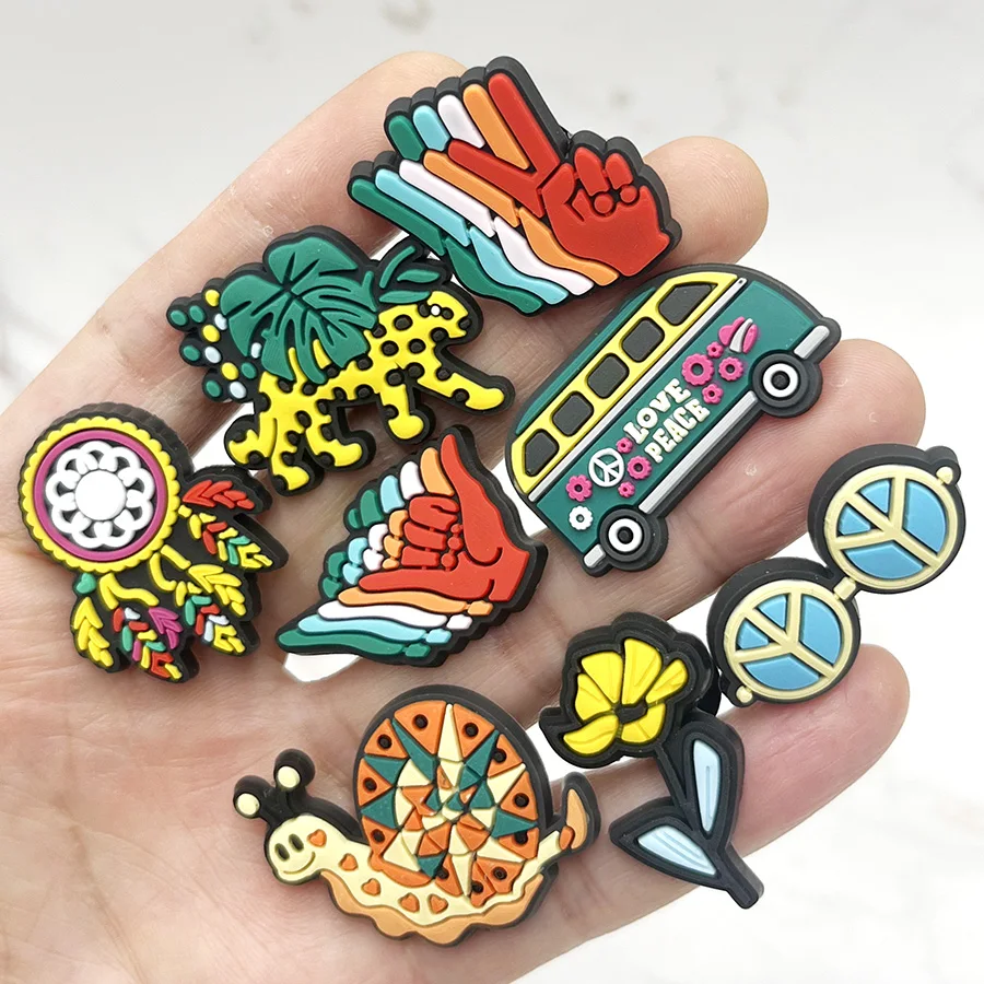 Love&Peace Bus Shoe Charm Sandals Accessories Snail Leopard Shoe Buckle Decor Fit Pins Jibz For Crocs Charms Unisex Party Gift 
Love&Peace Bus Shoe Charm Sandals Accessories Snail Leopard Shoe Buckle Decor Fit Pins Jibz For Crocs Charms Unisex Party Gift