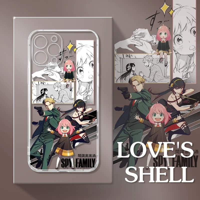 Original Anime Spy Family Kawaii Anya Mobile Phone Case Iphone13Pro Cartoon Yor Twilight Silicone Iphone X Xs Anti-Fall Shell
Original Anime Spy Family Kawaii Anya Mobile Phone Case Iphone13Pro Cartoon Yor Twilight Silicone Iphone X Xs Anti-Fall Shell