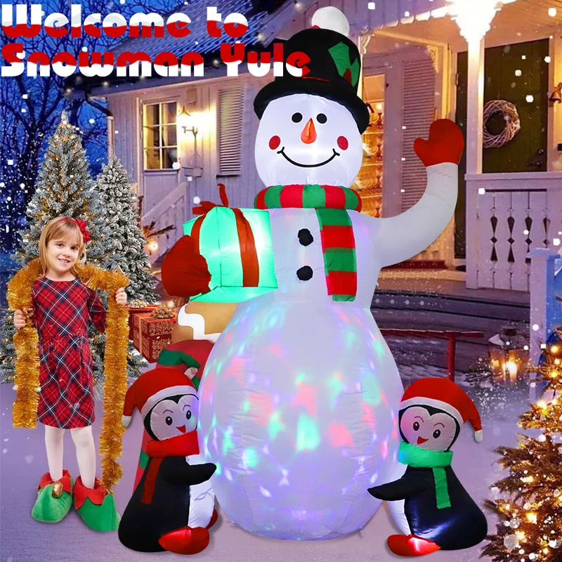 Рождественский надувной Санта-Клаус, светильник ящийся Гигантский Рождественский уличный светящийся двор, украшение на Рождество, Рождест... 
Рождественский надувной Санта-Клаус, светильник ящийся Гигантский Рождественский уличный светящийся двор, украшение на Рождество, Рождест...