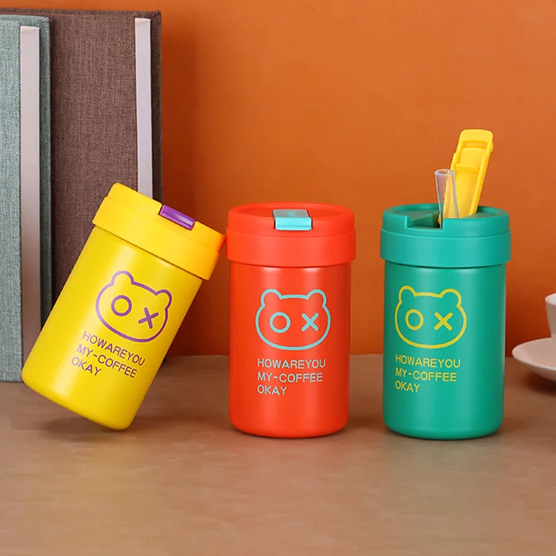 Coffee Thermos Bottle For Girl Cute Insulated Cup Outdoor Sports Coffee Water Bottle Travel Thermal Vacuum Flask Free Shipping
Coffee Thermos Bottle For Girl Cute Insulated Cup Outdoor Sports Coffee Water Bottle Travel Thermal Vacuum Flask Free Shipping