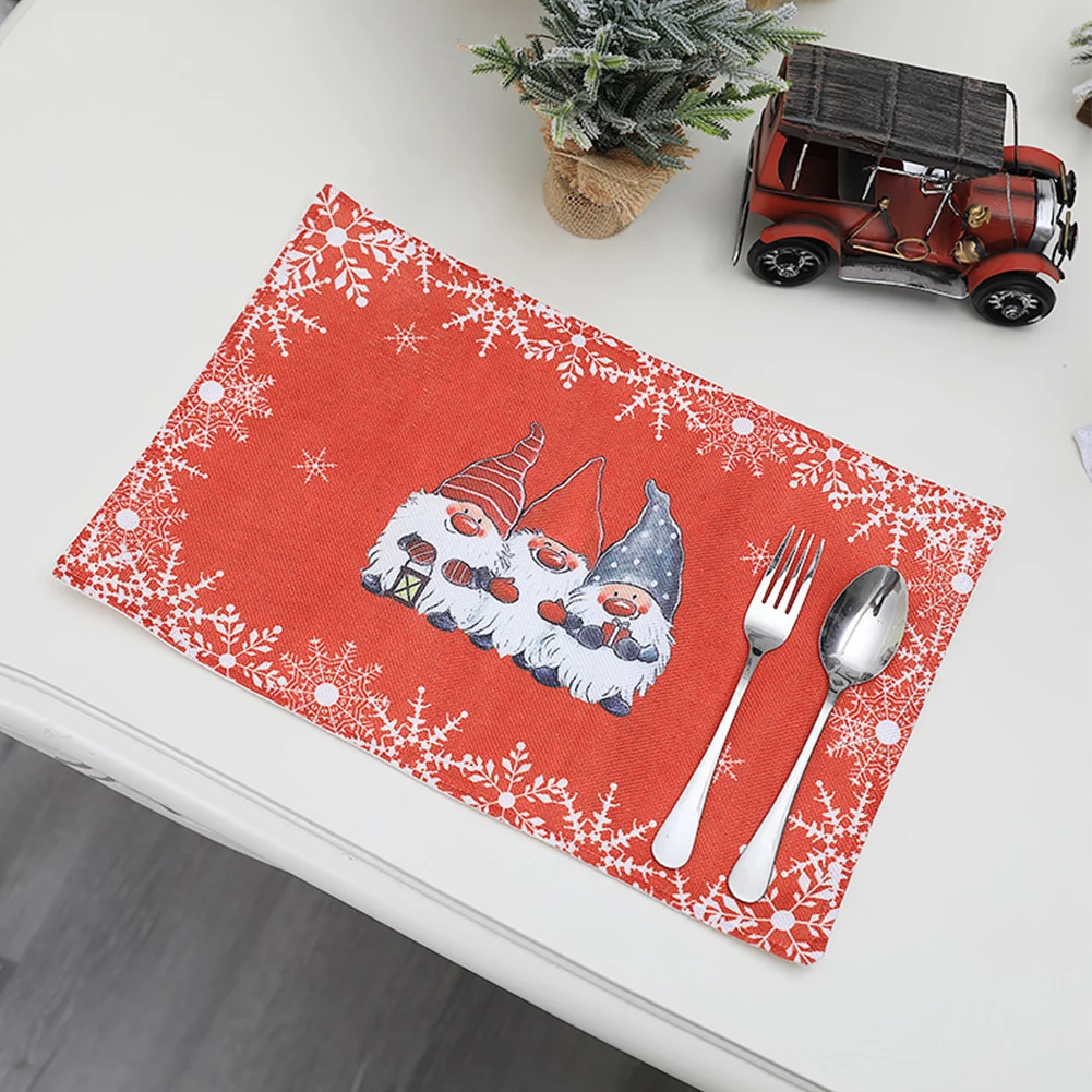 Place Mat Placemat 43.5*29cm Anti Slip Christmas Decoration Cloth Heat Insulated High Quality Home Decor Linen
Place Mat Placemat 43.5*29cm Anti Slip Christmas Decoration Cloth Heat Insulated High Quality Home Decor Linen