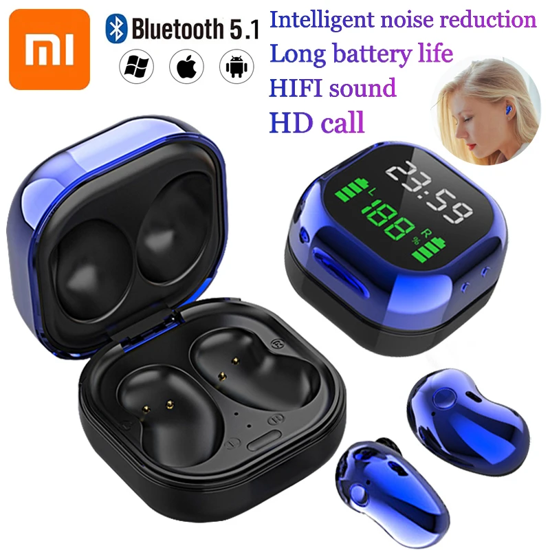 For Xiaomi Wireless Bluetooth 5.1 Eardphone TWS HiFi Stereo In Ear buds LED Display Noise Reduction Gaming Earbuds With Mic
For Xiaomi Wireless Bluetooth 5.1 Eardphone TWS HiFi Stereo In Ear buds LED Display Noise Reduction Gaming Earbuds With Mic