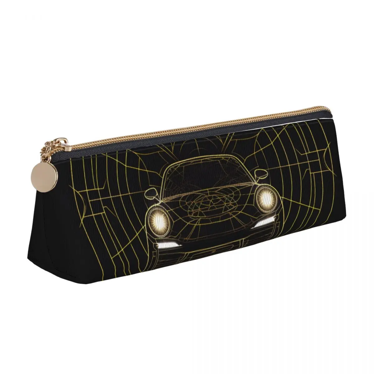 Classic Sports Car Leather Pencil Case Minimalist Art Astro Geometry University Zip Pencil Box Fashion Print Triangle Pen Bags 
Classic Sports Car Leather Pencil Case Minimalist Art Astro Geometry University Zip Pencil Box Fashion Print Triangle Pen Bags
