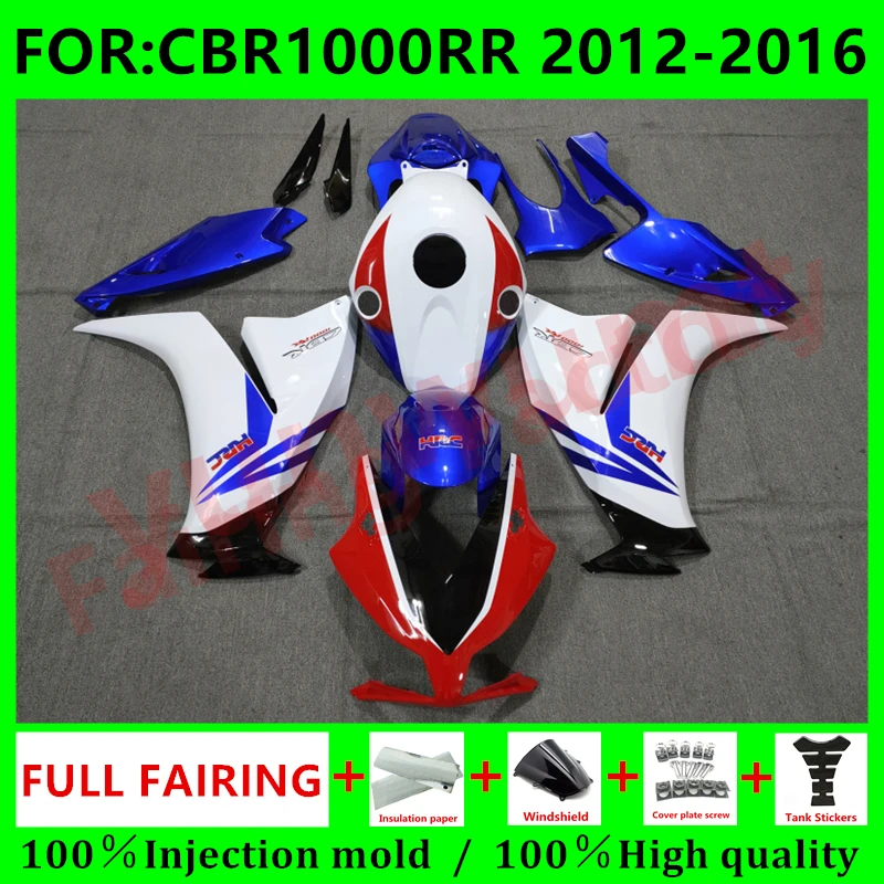 Новый комплект обтекателей для мотоцикла ABS подходит для CBR1000RR CBR1000 CBR 1000RR 2012 2013 2014 2015 2016 комплекты обтекателей синий белый
Новый комплект обтекателей для мотоцикла ABS подходит для CBR1000RR CBR1000 CBR 1000RR 2012 2013 2014 2015 2016 комплекты обтекателей синий белый