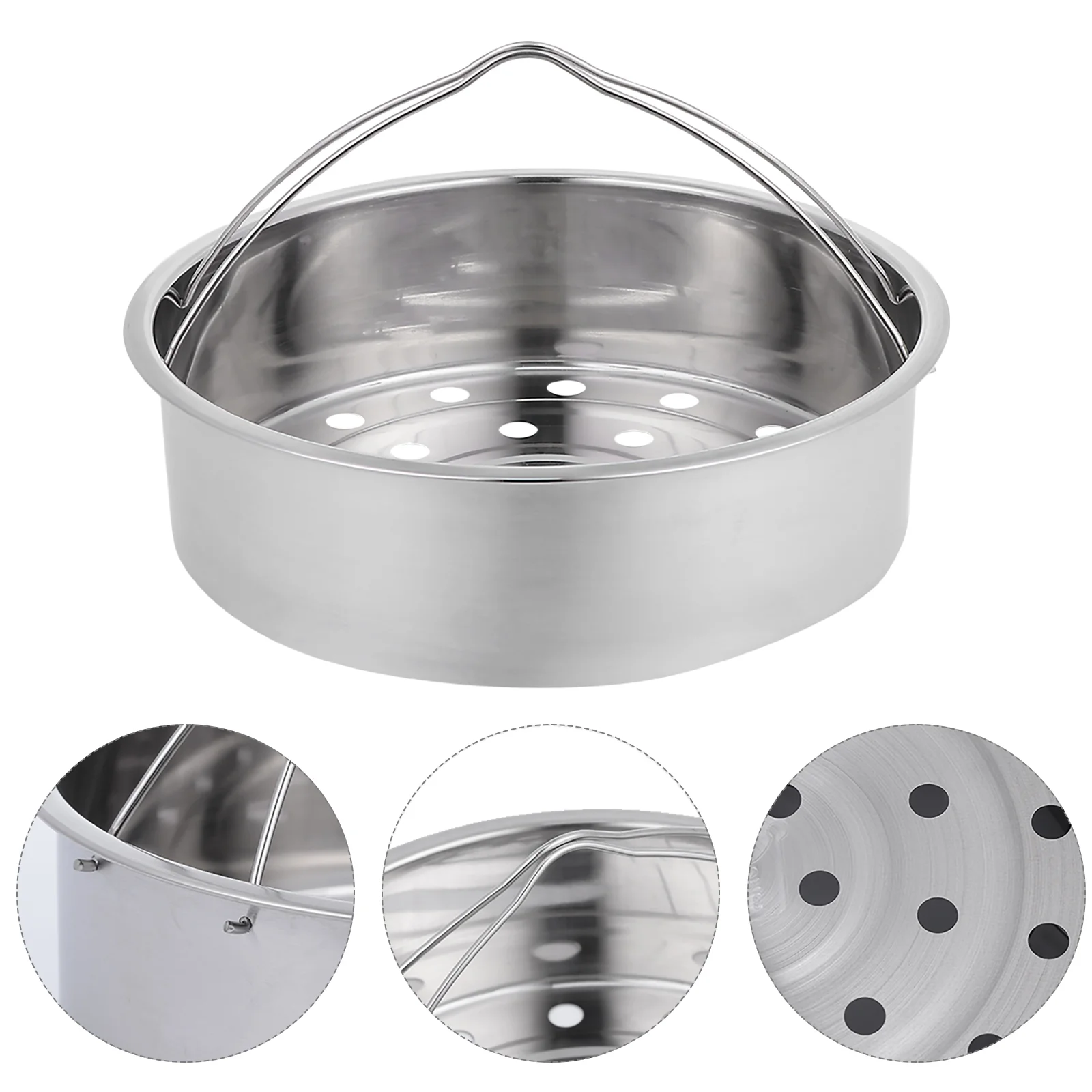 Steamer Basketrack Steam Pot Steaming Stainless Cookware Steel Chinese Dim Sum Rice Insert Dumplings Kitchen Mesh Canning Metal
Steamer Basketrack Steam Pot Steaming Stainless Cookware Steel Chinese Dim Sum Rice Insert Dumplings Kitchen Mesh Canning Metal