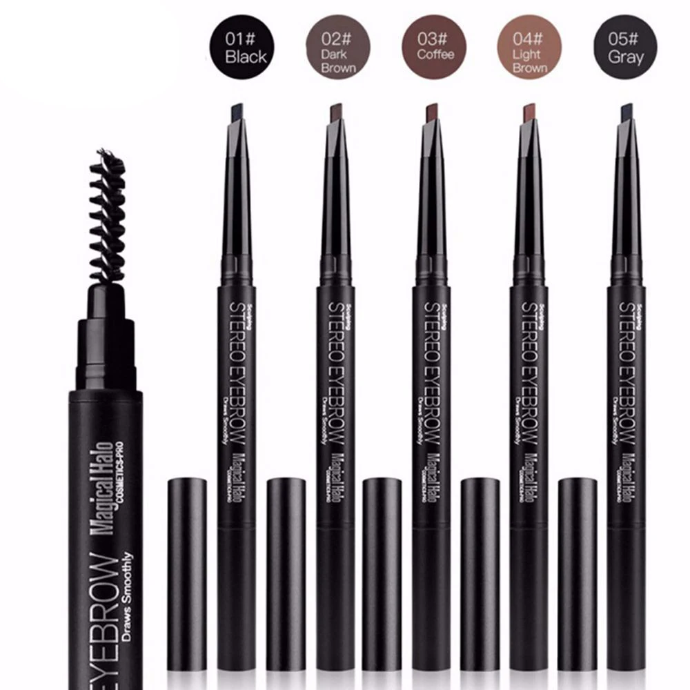 Professional Automatic Eyebrow Pencil Liner Eye Brow Pen with Brush Cosmetic Makeup Tools 1PC eyebrows pencil eyebrow tint
Professional Automatic Eyebrow Pencil Liner Eye Brow Pen with Brush Cosmetic Makeup Tools 1PC eyebrows pencil eyebrow tint