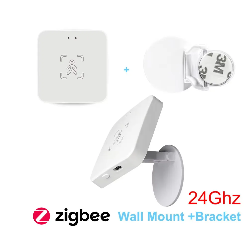 Tuya Zigbee/WiFi датчик присутствия человека
Tuya Zigbee/WiFi датчик присутствия человека