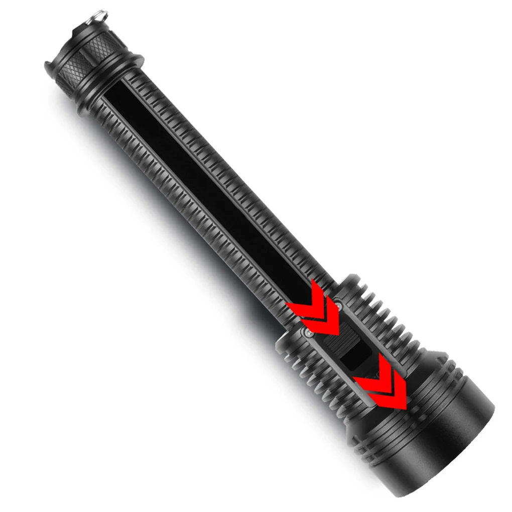 Torch Diving Clear Waterproof Lightweight Flashlight Underwater Solid Corrosion Lamp Fishing Camping 218650Battery
Torch Diving Clear Waterproof Lightweight Flashlight Underwater Solid Corrosion Lamp Fishing Camping 218650Battery