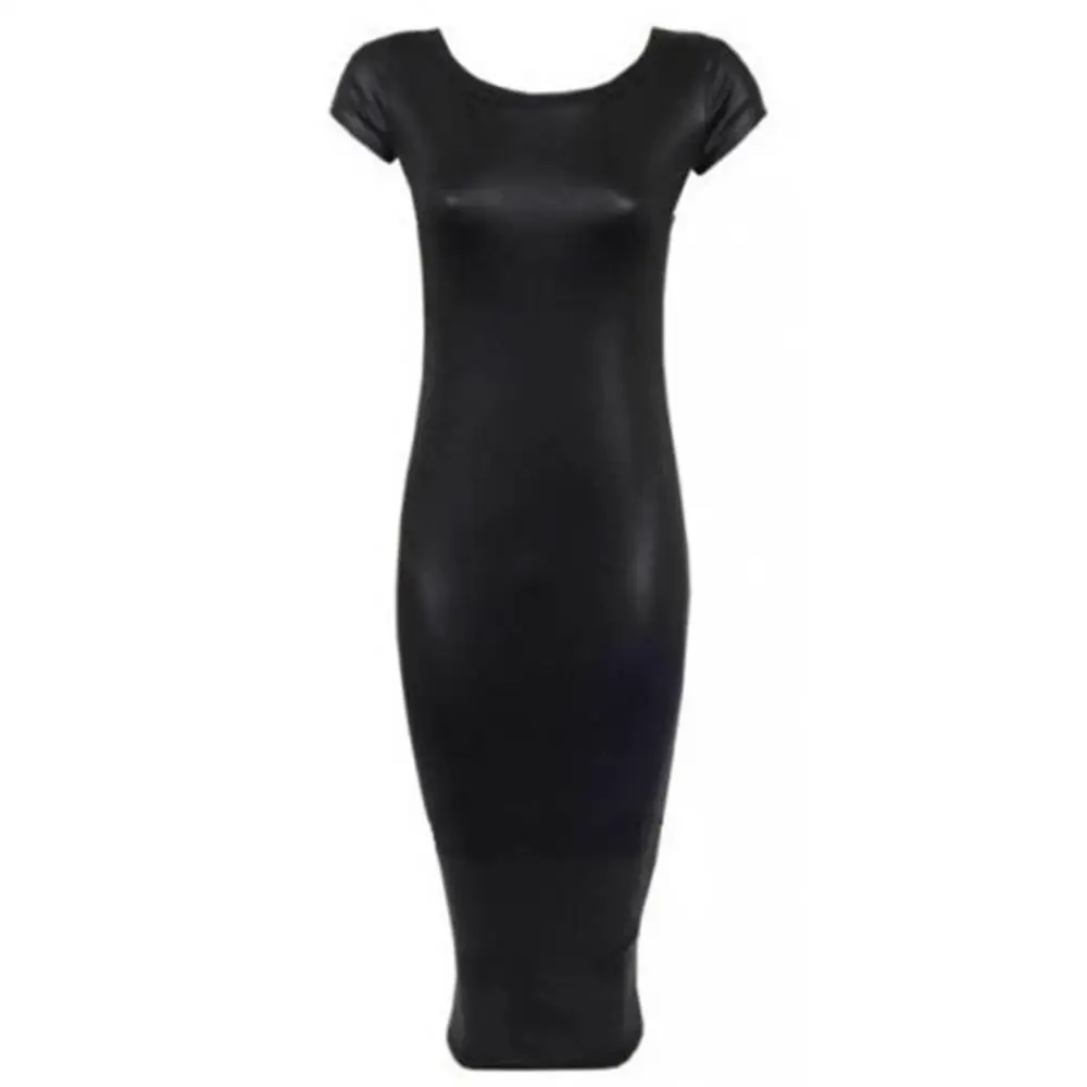 2019 Summer Sexy Women PU Leather Dress Short Sleeve Bodycon Midi Office Dress Black Sexy Club Pencil Party Dresses 4XL
2019 Summer Sexy Women PU Leather Dress Short Sleeve Bodycon Midi Office Dress Black Sexy Club Pencil Party Dresses 4XL