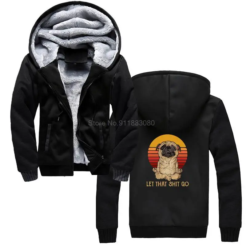 Funny Hoodie Let That Shit Go Pug Doing Yoga Vintage Version Men Winter Thicken Hoodies Hooded Sweatshirt Harajuku Streetwear
Funny Hoodie Let That Shit Go Pug Doing Yoga Vintage Version Men Winter Thicken Hoodies Hooded Sweatshirt Harajuku Streetwear