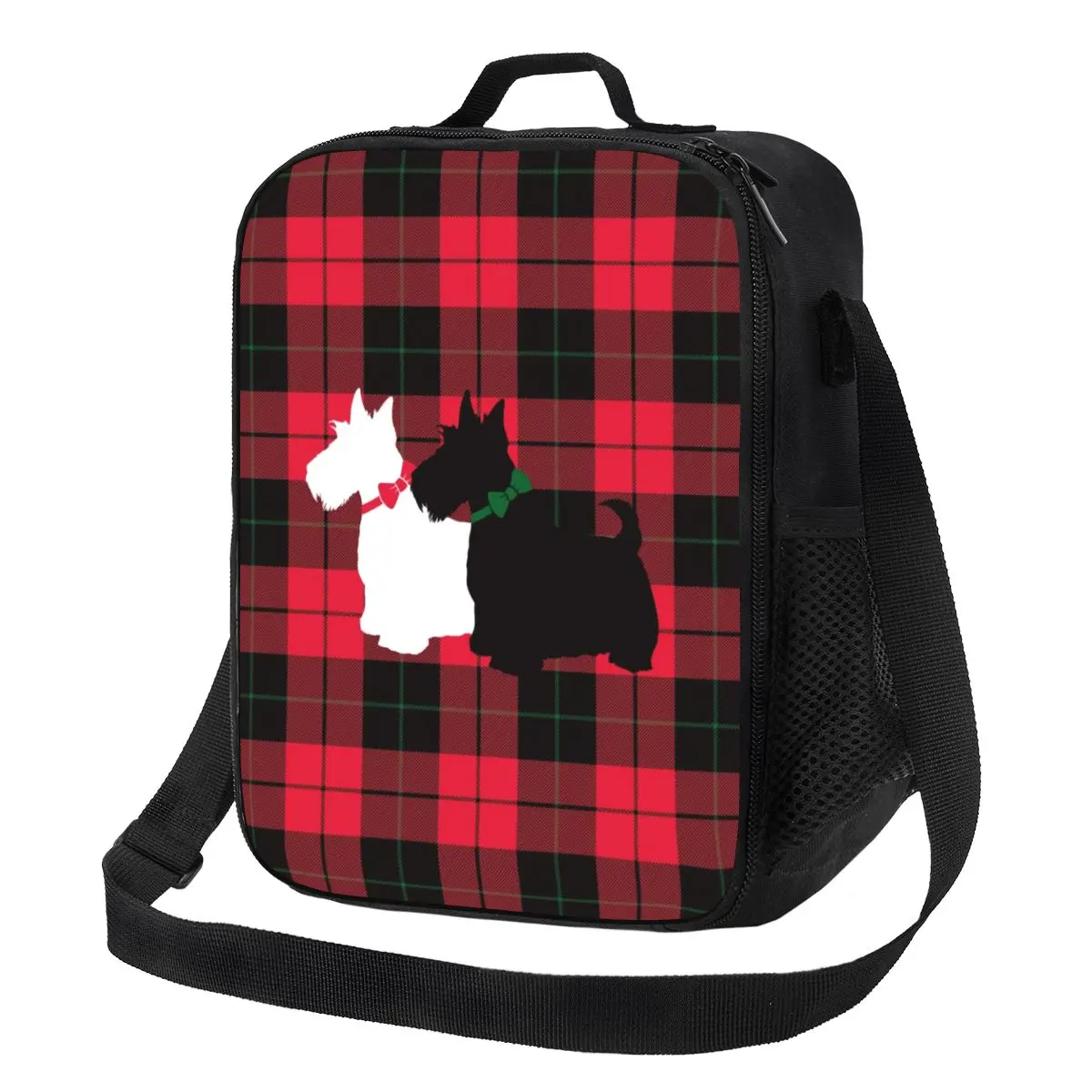 Tartan Scottie Dog Insulated Lunch Bags for Women Scottish Terrier Resuable Thermal Cooler Food Bento Box Outdoor Camping Travel
Tartan Scottie Dog Insulated Lunch Bags for Women Scottish Terrier Resuable Thermal Cooler Food Bento Box Outdoor Camping Travel