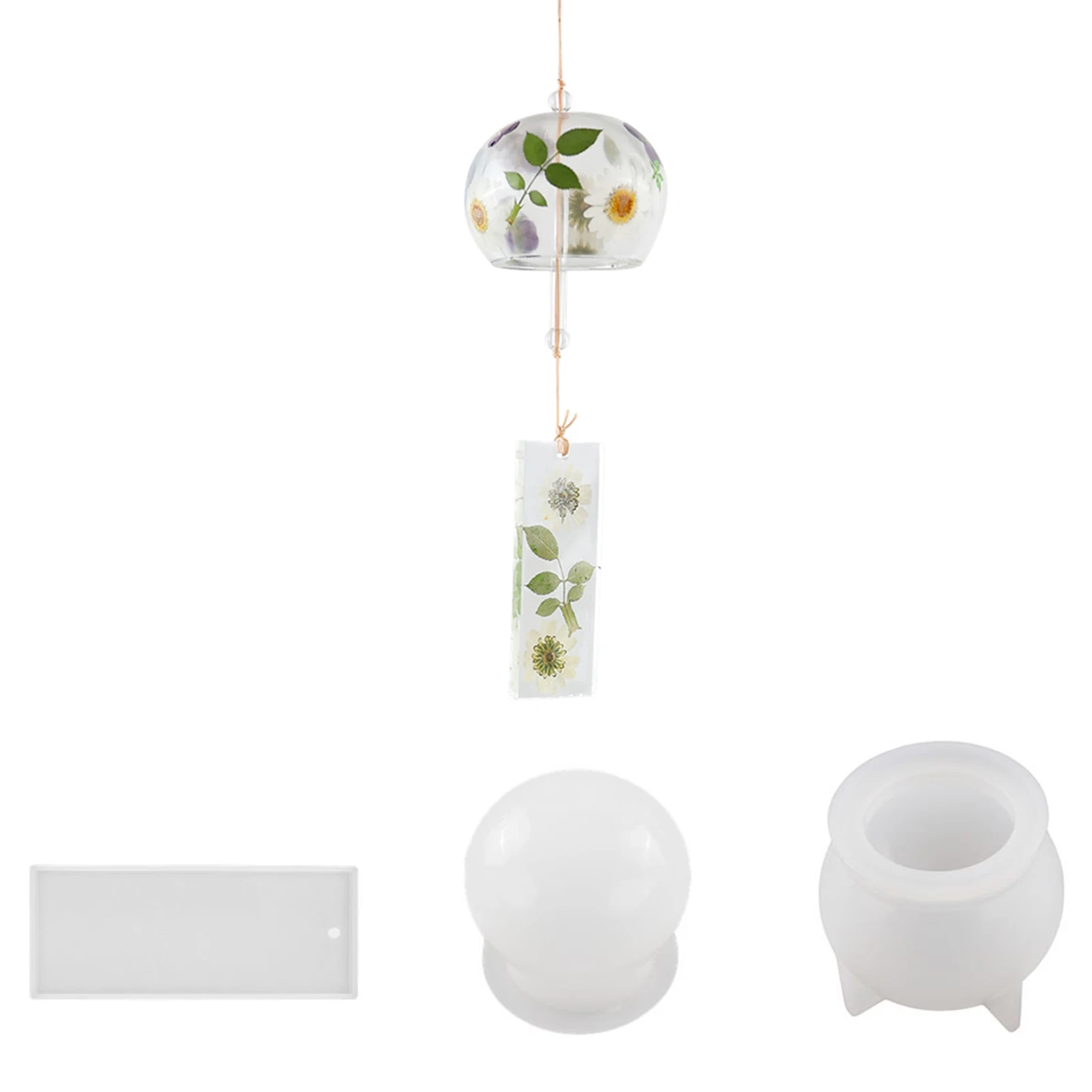 Resin Molds Silicone Kit Decorative Mold Silicone Kit Unique Wind Chimes Molding Sunny Doll Art Craft For DIY Resin Casting
Resin Molds Silicone Kit Decorative Mold Silicone Kit Unique Wind Chimes Molding Sunny Doll Art Craft For DIY Resin Casting