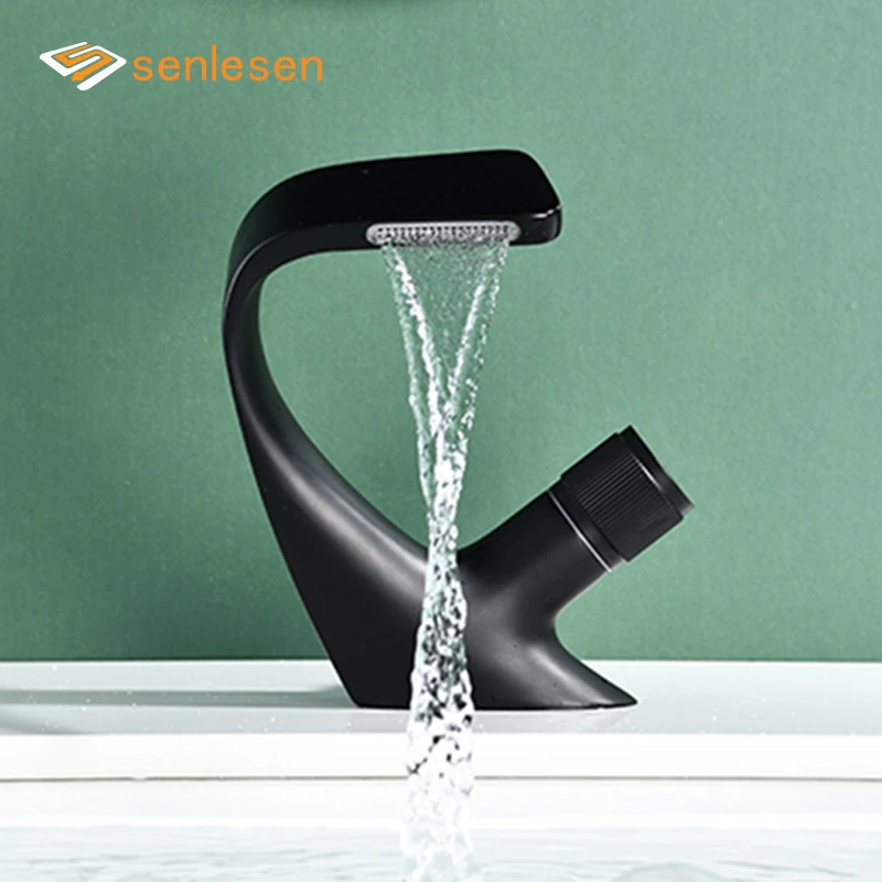 Senlesen Black Faucet Bathroom Basin Faucet Deck Mounted Brass Single Handle Hot and Cold Water Mixer Sink Tap Crane Bath Tap
Senlesen Black Faucet Bathroom Basin Faucet Deck Mounted Brass Single Handle Hot and Cold Water Mixer Sink Tap Crane Bath Tap