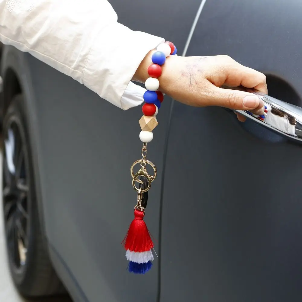Handmade Craft Silicone Car Key Pendant Tassel Charm Hand Rope Women Key Ring Car Key Ornament National Style Keychain
Handmade Craft Silicone Car Key Pendant Tassel Charm Hand Rope Women Key Ring Car Key Ornament National Style Keychain