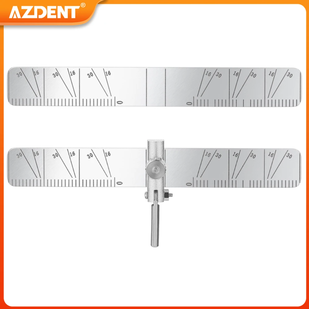 AZDENT Dental Implant Locating Guide Ruler Surgical Implant Planting Positioning Locator Angle Scale 2 Rulers
AZDENT Dental Implant Locating Guide Ruler Surgical Implant Planting Positioning Locator Angle Scale 2 Rulers