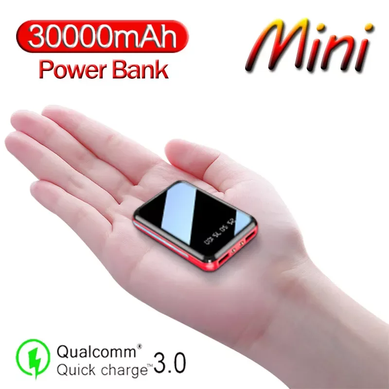 NEW2023 Mini Power Bank 30000mAh Charging Portable Charger External Battery Pack for Samsung Iphone Outdoor Travel Charger
NEW2023 Mini Power Bank 30000mAh Charging Portable Charger External Battery Pack for Samsung Iphone Outdoor Travel Charger