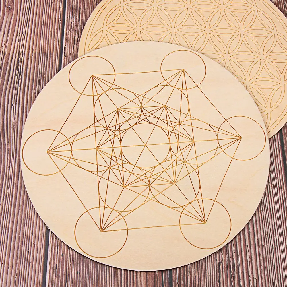 20cm Flower of life Collectibles Decor Healing Round Edge Wood Chakra Pattern Coaster Circles Carved
20cm Flower of life Collectibles Decor Healing Round Edge Wood Chakra Pattern Coaster Circles Carved