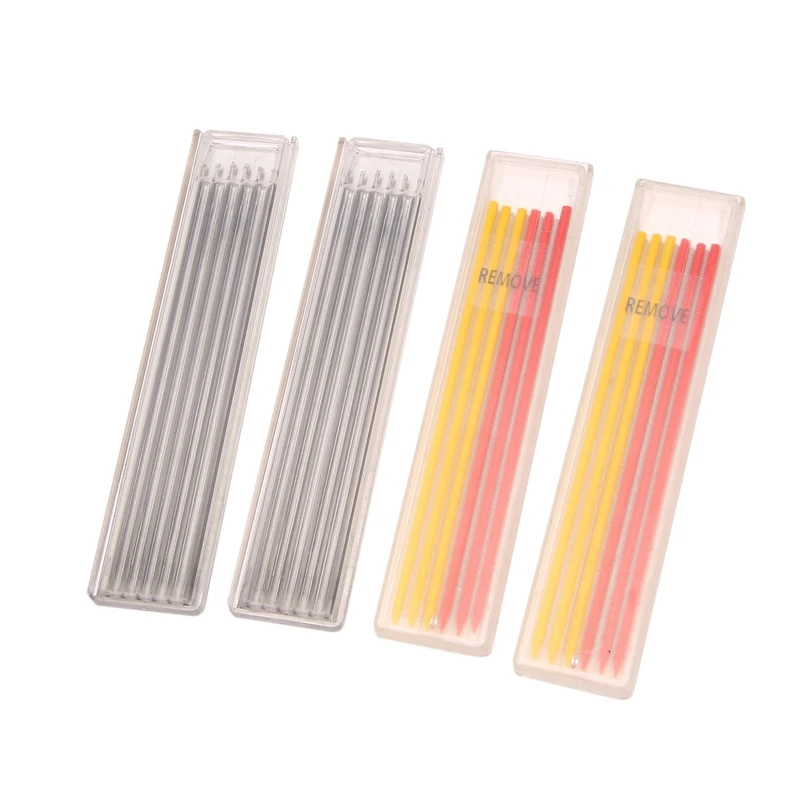 24 Pcs 2.8Mm Pencil Refills, Multicolor Solid Carpenter Pencil Refills For Carpenter Pencils(Black, Red And Black)
24 Pcs 2.8Mm Pencil Refills, Multicolor Solid Carpenter Pencil Refills For Carpenter Pencils(Black, Red And Black)