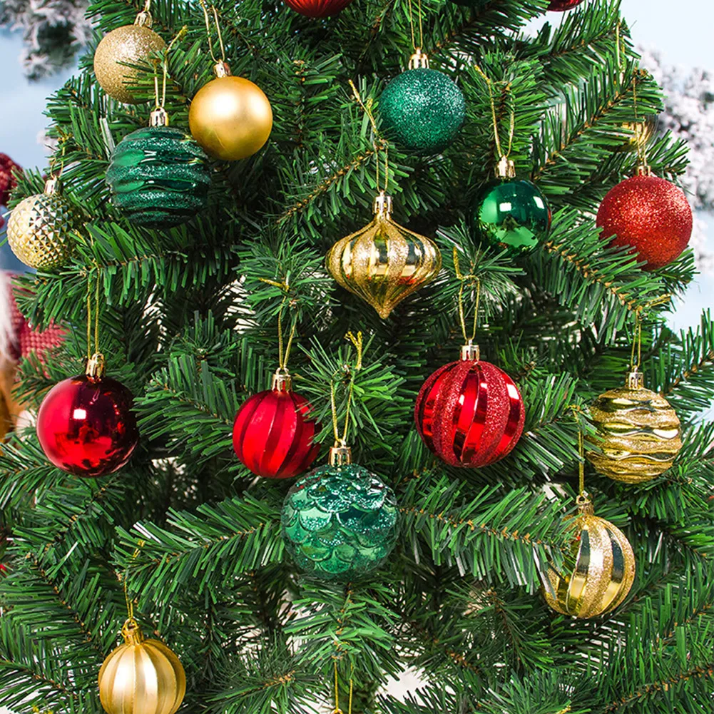 30PCS 6CM Christmas Balls Baubles Xmas Tree Hanging Ornaments For Home Party 2023 Noel Navidad New Year 2024 Decoration
30PCS 6CM Christmas Balls Baubles Xmas Tree Hanging Ornaments For Home Party 2023 Noel Navidad New Year 2024 Decoration