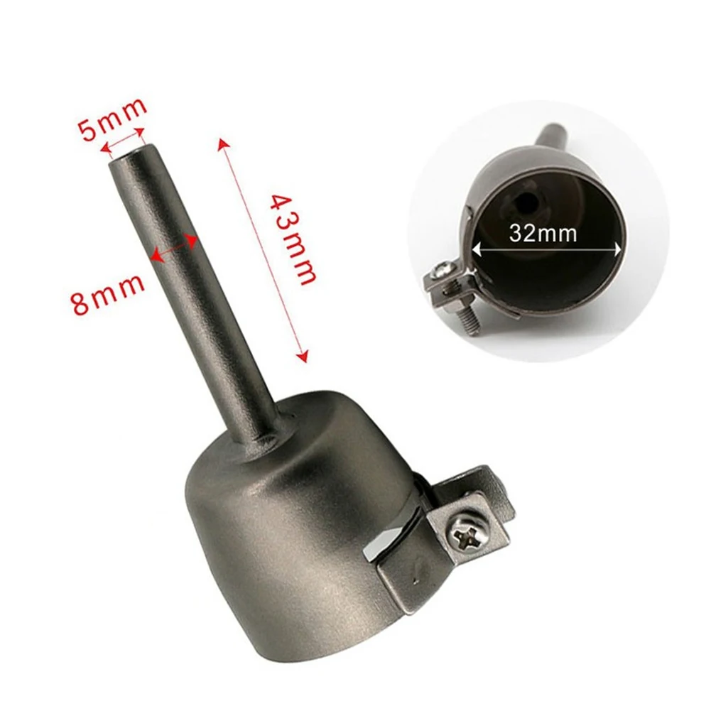 Welding Nozzle Round Nozzle Standard Nozzle:5mm Titanium Alloy Hot Air Plastic Welder Tip 1* 5mm Speed Welding Nozzle Round
Welding Nozzle Round Nozzle Standard Nozzle:5mm Titanium Alloy Hot Air Plastic Welder Tip 1* 5mm Speed Welding Nozzle Round
