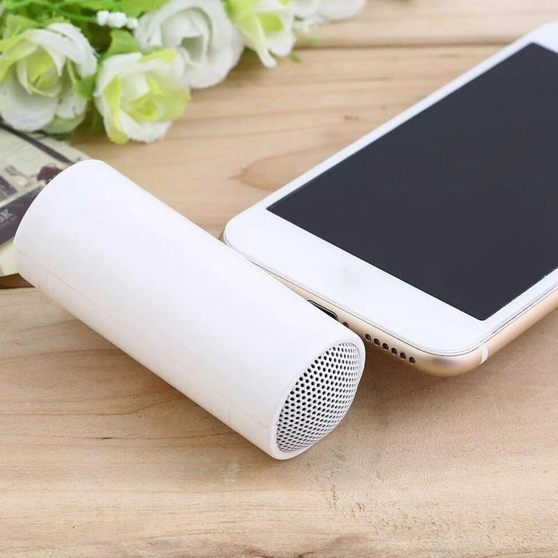 3.5mm Jack Stereo Mini Speaker Portable MP3 Music Player Speaker Amplifier Loudspeaker for Mobile Phone Tablet PC-White
3.5mm Jack Stereo Mini Speaker Portable MP3 Music Player Speaker Amplifier Loudspeaker for Mobile Phone Tablet PC-White
