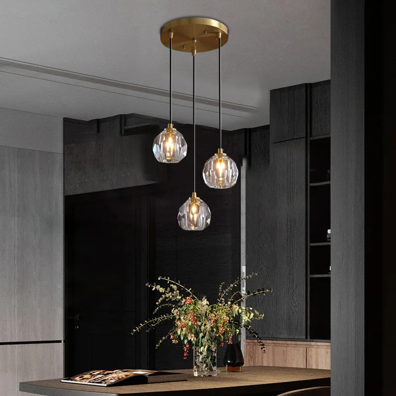 Nordic dining room crystal chandelier villa living room stair decoration home lighting bedroom bedside lamp bar table lamp
Nordic dining room crystal chandelier villa living room stair decoration home lighting bedroom bedside lamp bar table lamp
