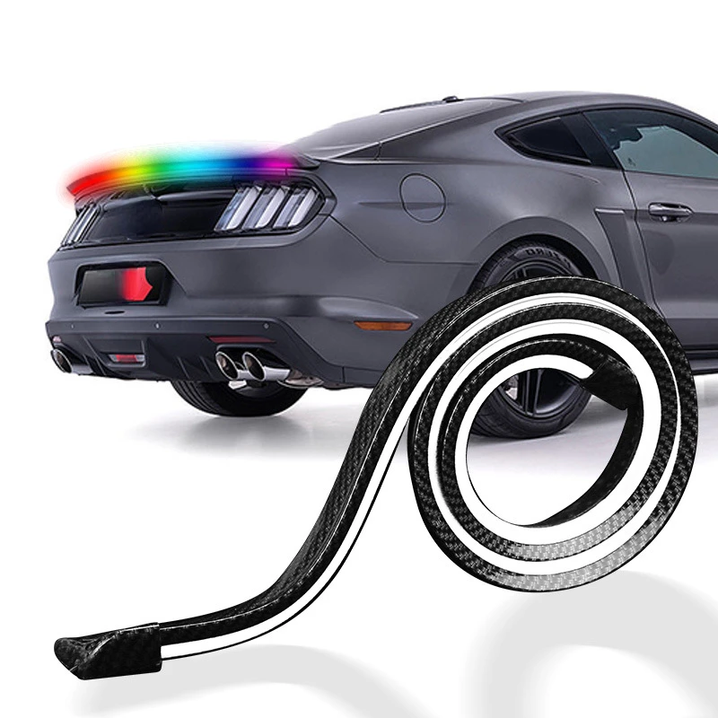 Color car tail carbon fiber perforation-free tail lamp modified streamer turn signal high brake light
Color car tail carbon fiber perforation-free tail lamp modified streamer turn signal high brake light