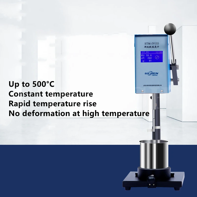 Stormer Viscometer STM-IV A/B Paint Coating Latex Paint Viscosity Tester KU Viscosity Instrument
Stormer Viscometer STM-IV A/B Paint Coating Latex Paint Viscosity Tester KU Viscosity Instrument